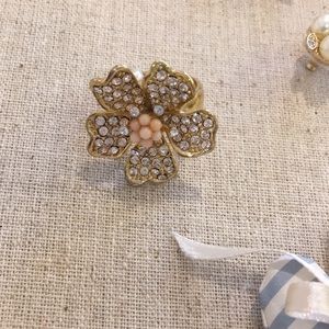 Jcrew flower ring size 7